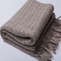 TTP019 Hochwertiger Top gestrickter Schal aus 100% Wolle